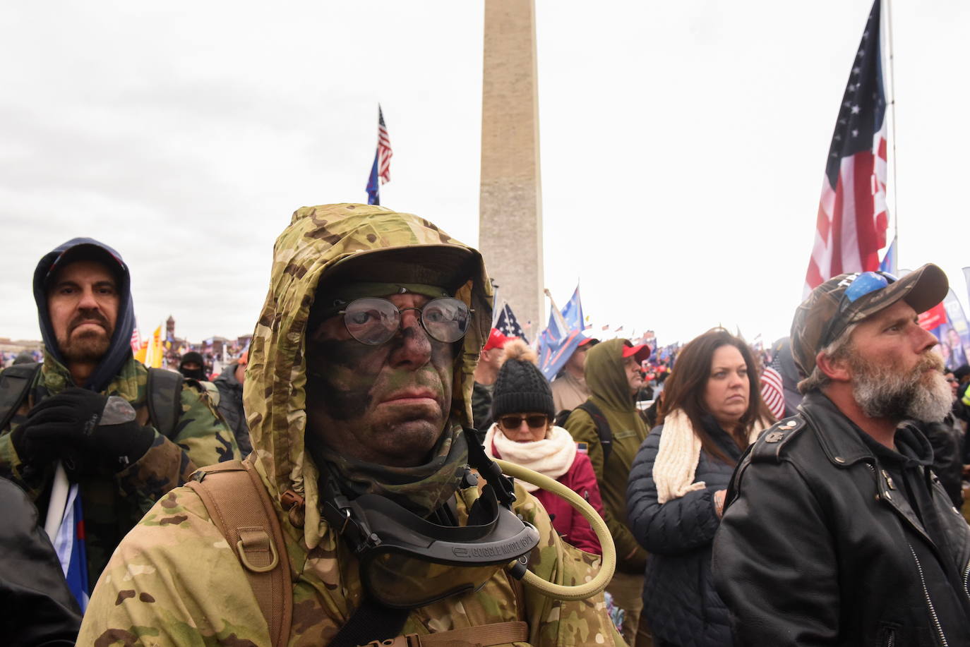 Fotos: Decenas de manifestantes irrumpen en el Capitolio