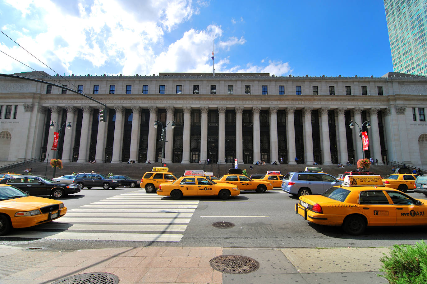 12.- Oficina Postal James Farley (Manhattan, Nueva York) | El Servicio Postal de los Estados Unidos gestiona esta oficina. La Oficina Postal James Farley se encuentra inscrita en el Registro Nacional de Lugares Históricos desde el 29 de enero de 1973.