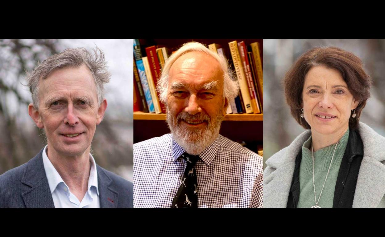 Los investigadores Neil Adger, Ian Burton y Karen O'Brien.