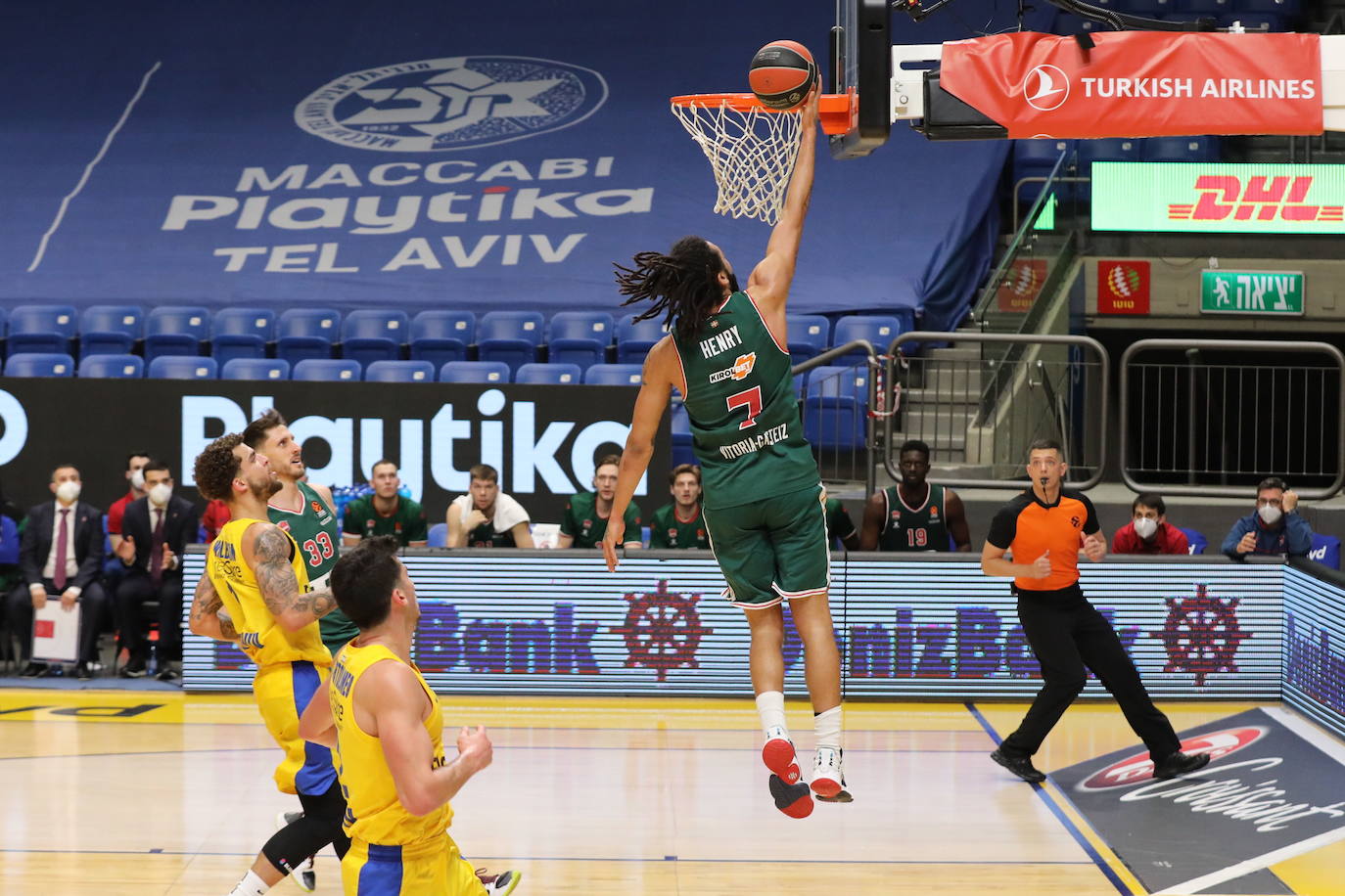 Fotos: Las imágenes del Maccabi-Baskonia