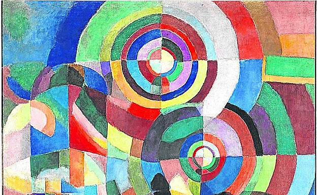 'Prismas eléctricos', de Sonia Delaunay (1914). 