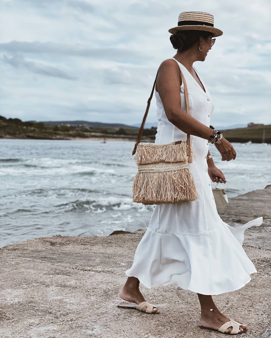 Fotos: Almudena, la diseñadora de joyas referente de estilo en Bilbao con su look todoterreno y sombreros