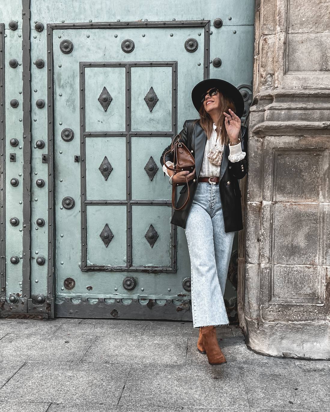 Fotos: Almudena, la diseñadora de joyas referente de estilo en Bilbao con su look todoterreno y sombreros