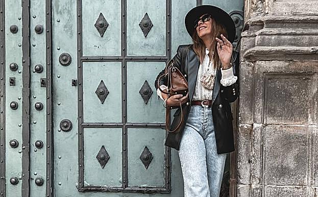 Almudena Ortiz en Bilbao.