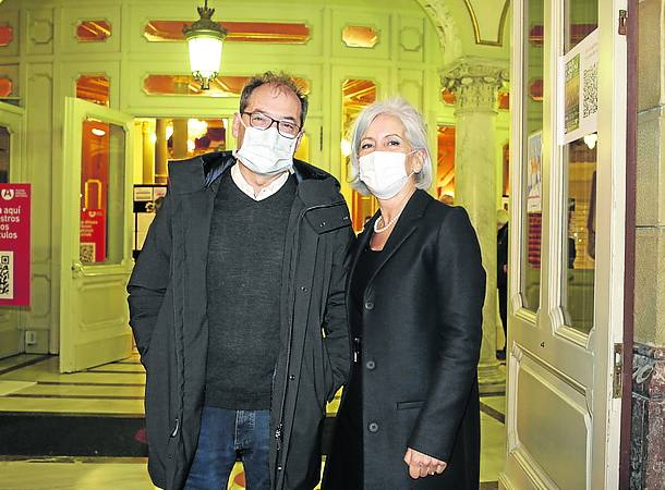 José María Pérez Ruiz y Gloria Roldán. 