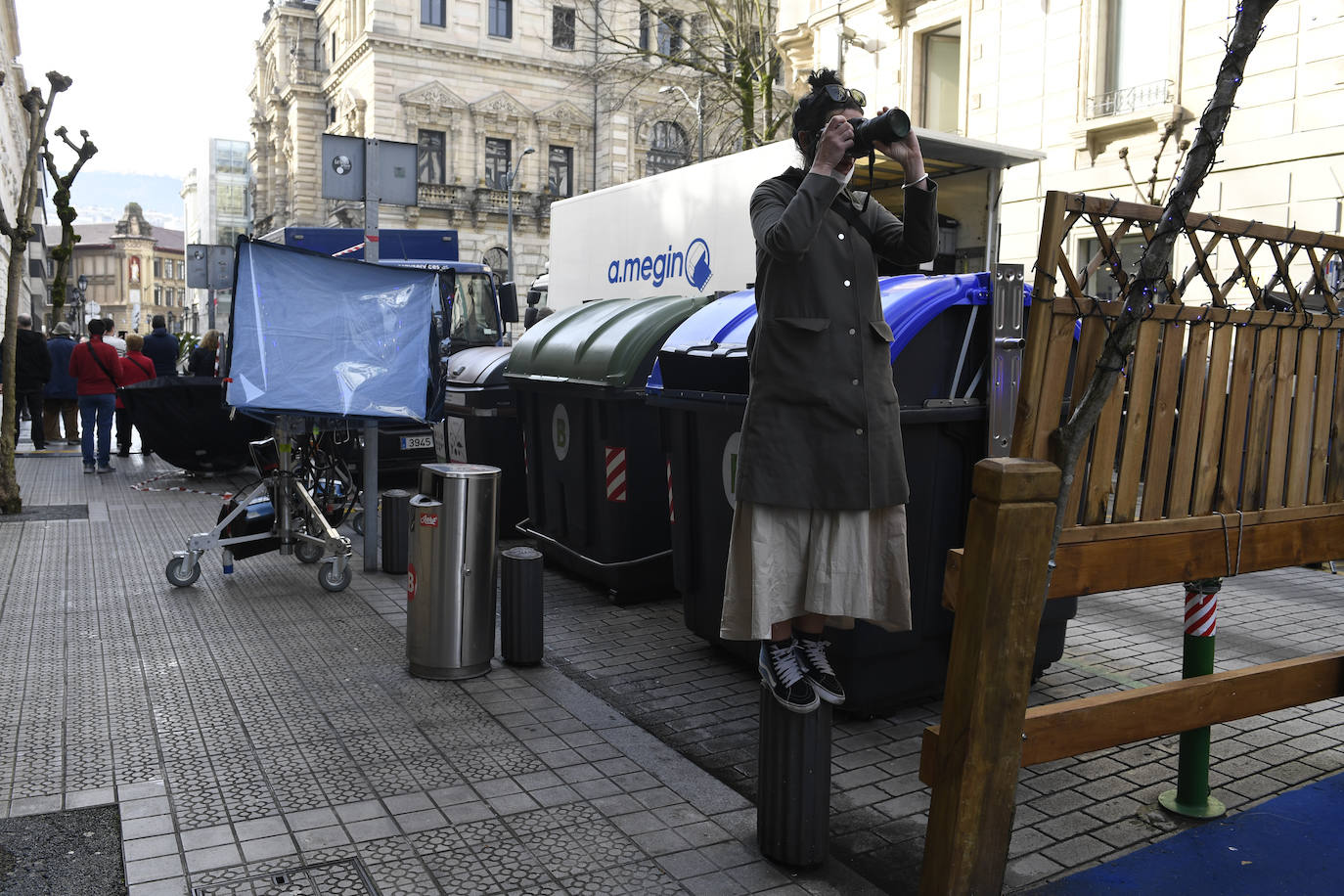 Fotos: Bilbao, escenario de la nueva película de Álex de la Iglesia