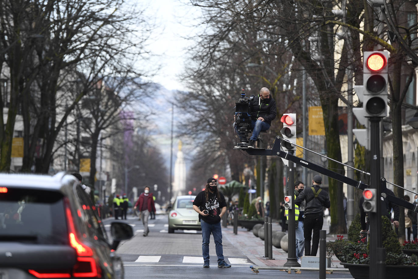 Fotos: Bilbao, escenario de la nueva película de Álex de la Iglesia