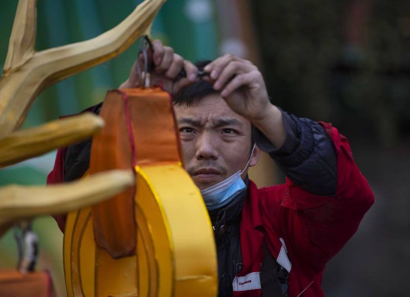 Fotos: Shanghai se prepara ya para el Año Nuevo chino