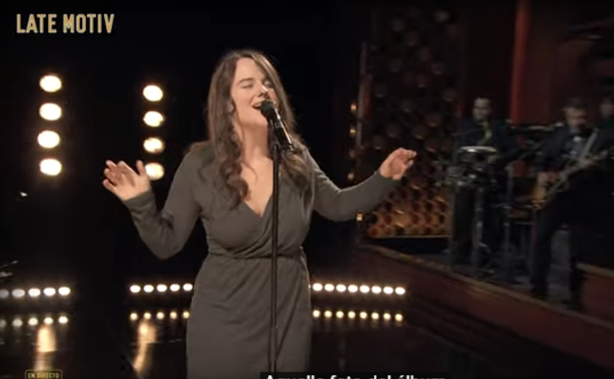 Olatz Salvador, 'Late Motiv' saioan.