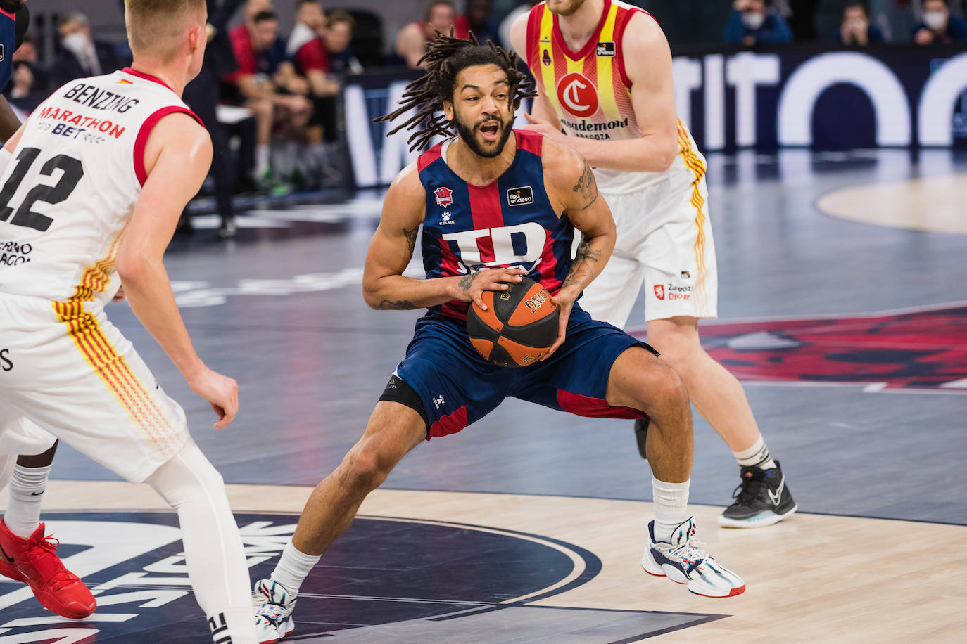 Fotos: Las mejores imágenes del TD Systems Baskonia - Casademont Zaragoza de la Liga Endesa 2021