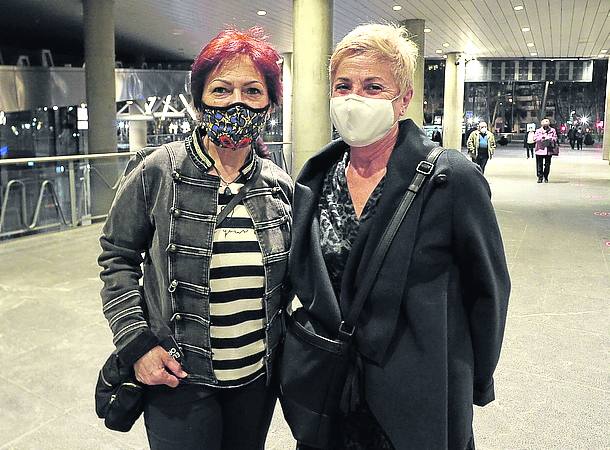 Yolanda Arévalo y Mari Carmen Herrero.