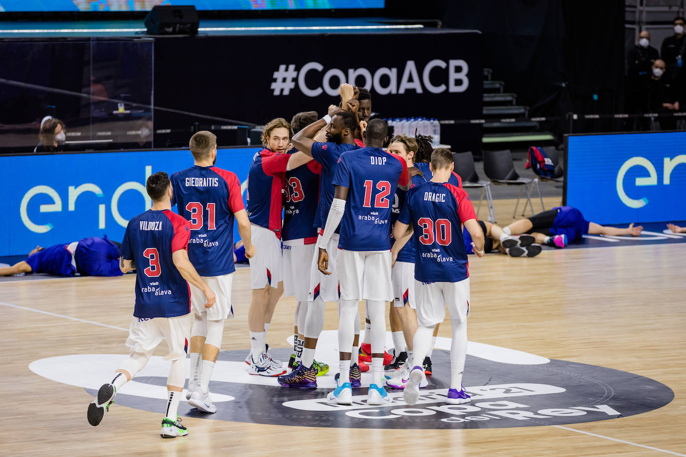 Fotos: Las mejores imágenes del Barcelona - TD Systems Baskonia de la semifinal de la Copa del Rey2021