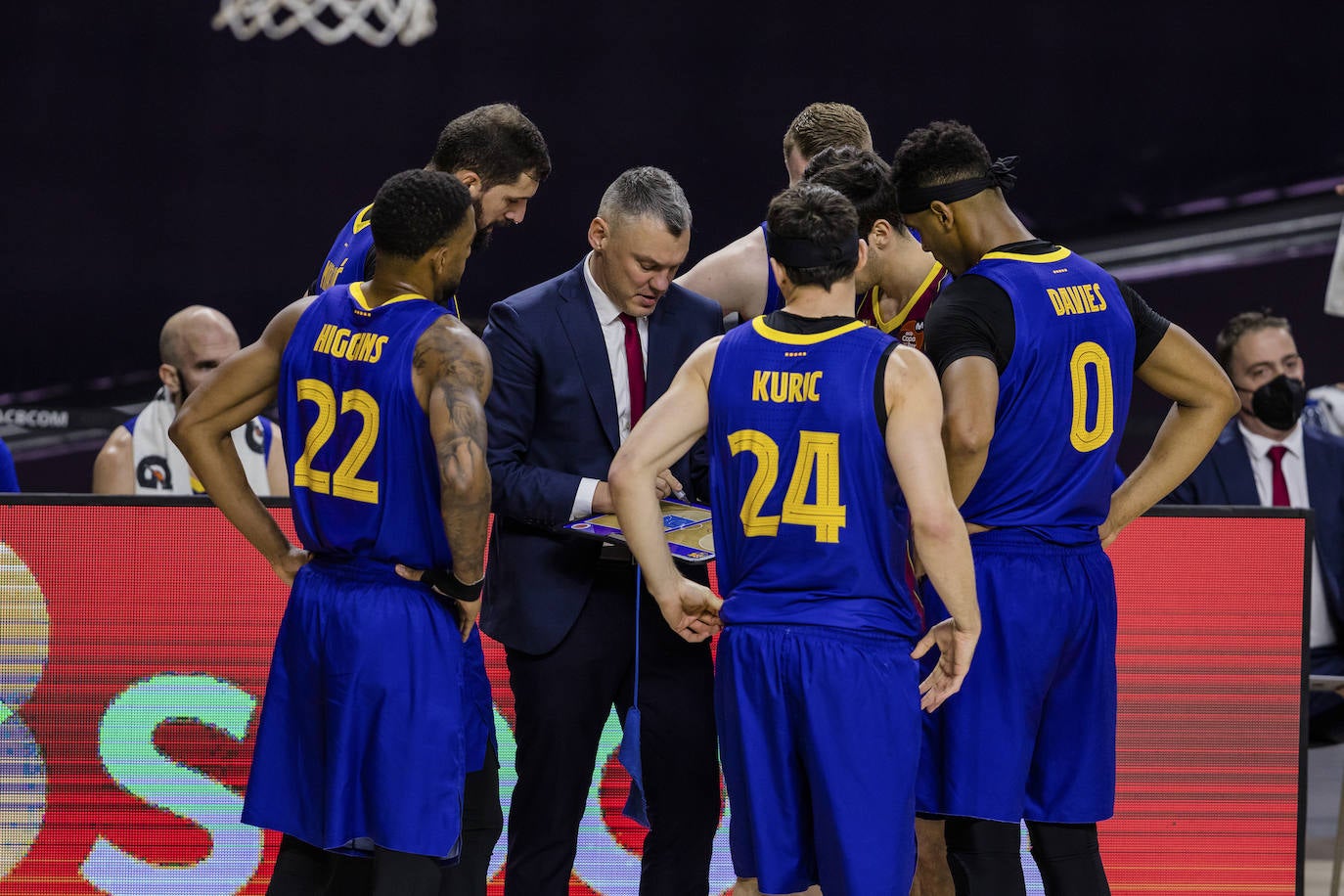 Fotos: Las mejores imágenes del Barcelona - TD Systems Baskonia de la semifinal de la Copa del Rey2021