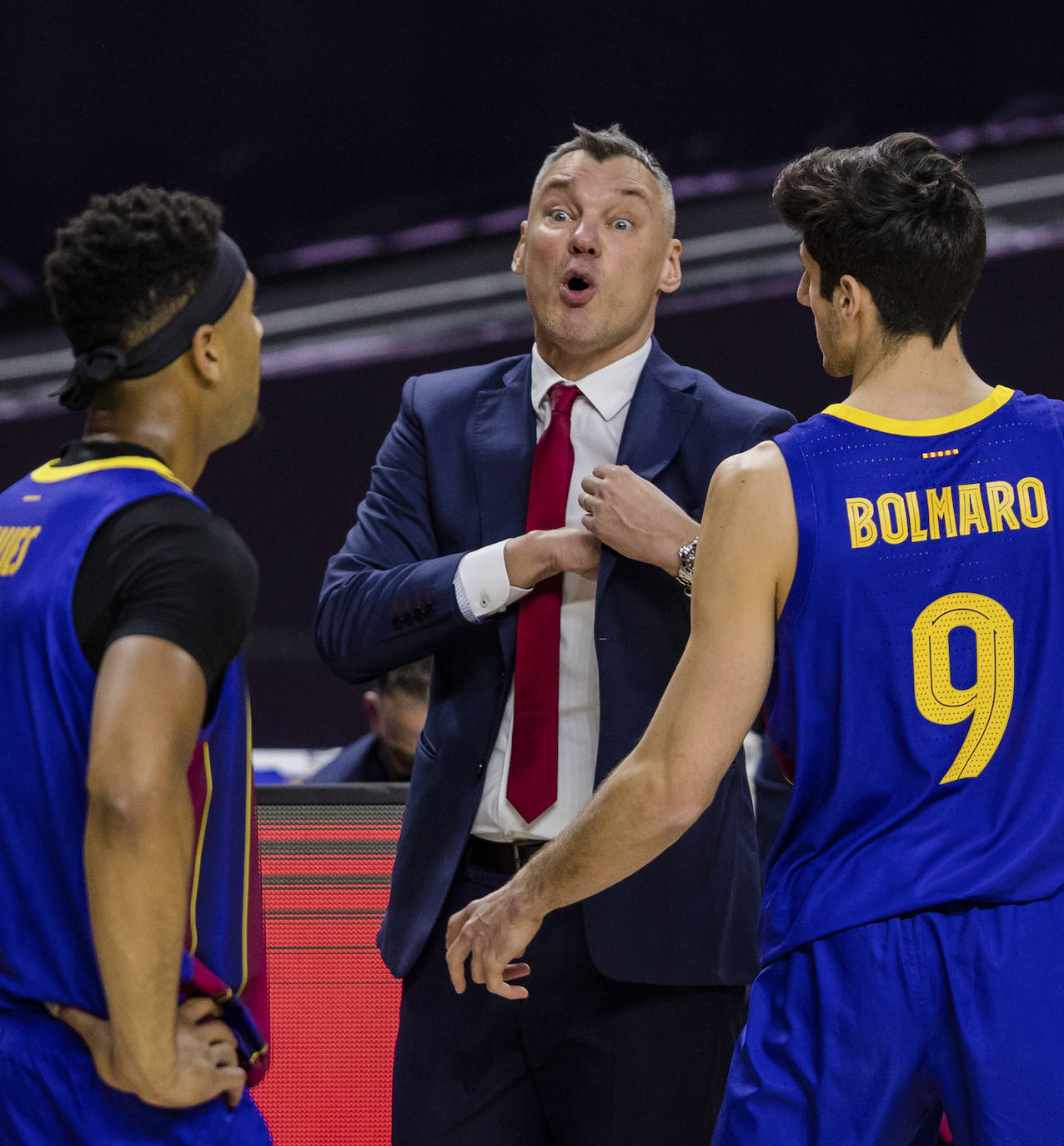 Fotos: Las mejores imágenes del Barcelona - TD Systems Baskonia de la semifinal de la Copa del Rey2021