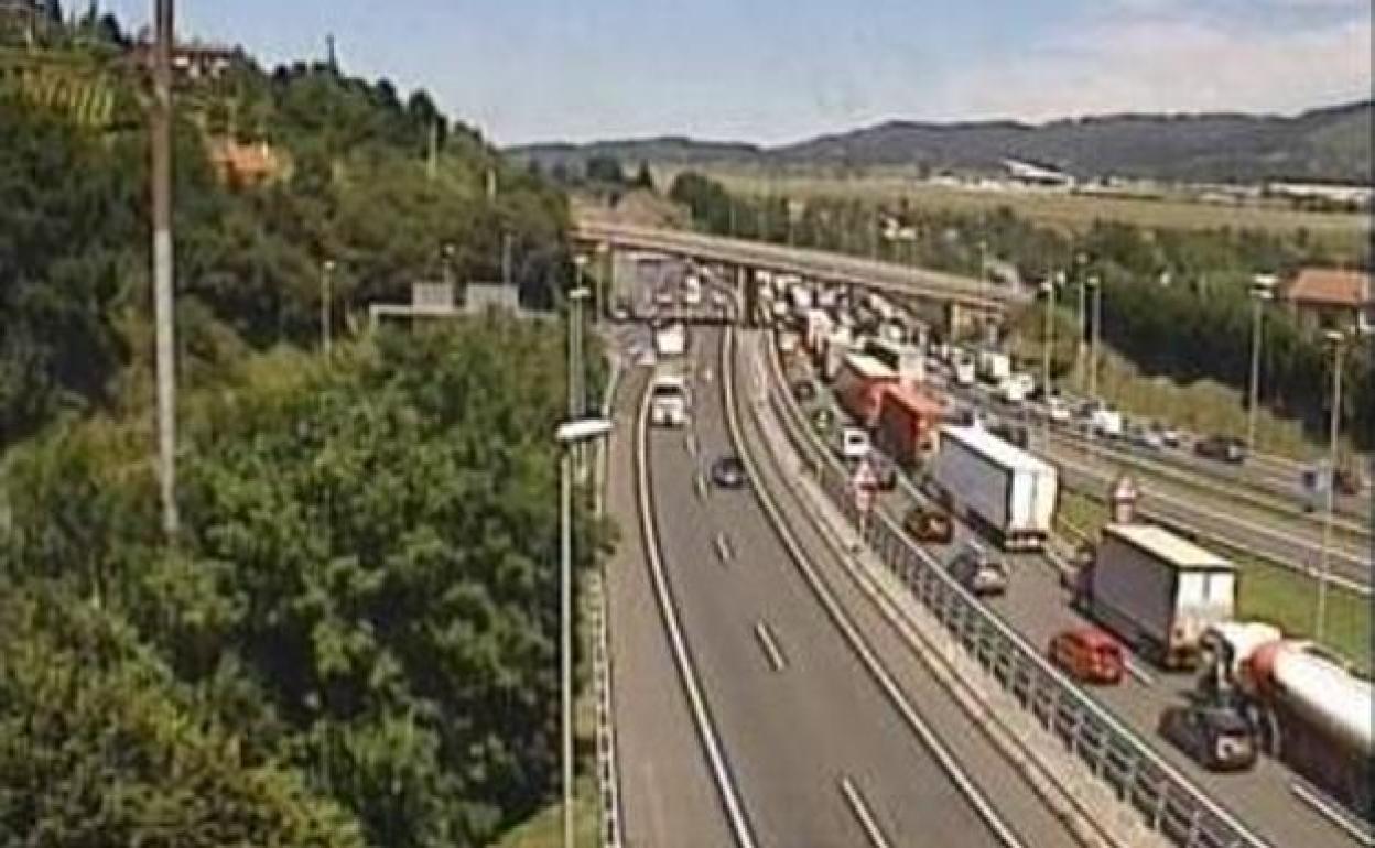 Imagen de la zona en otro accidente. 