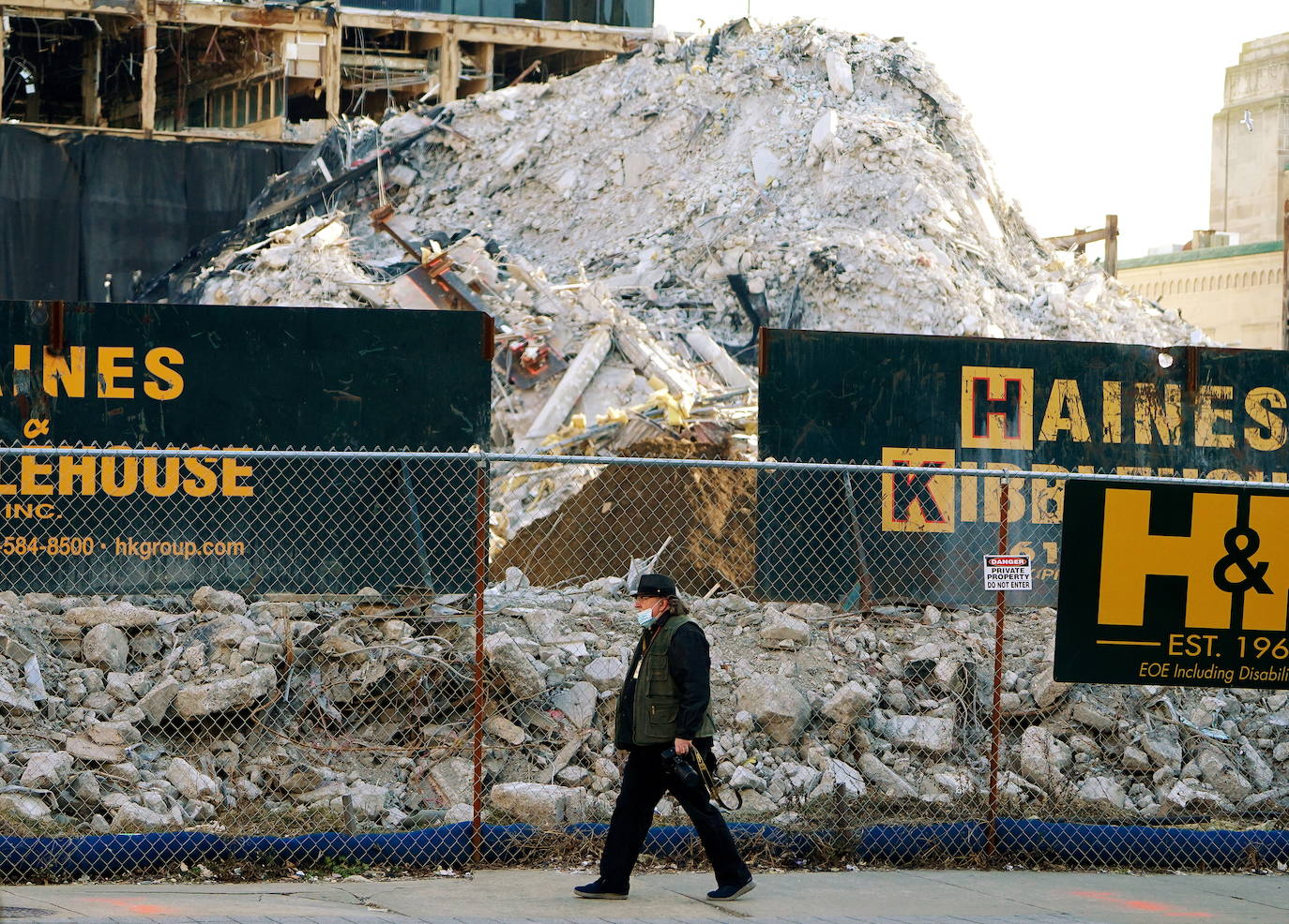 Fotos: Derribado el casino que Trump construyó en Atlantic