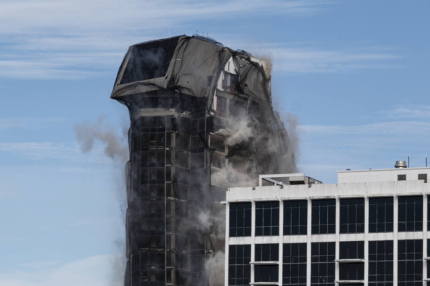 Fotos: Derribado el casino que Trump construyó en Atlantic