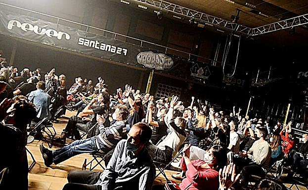 El público dio palmas a la mínima señal.