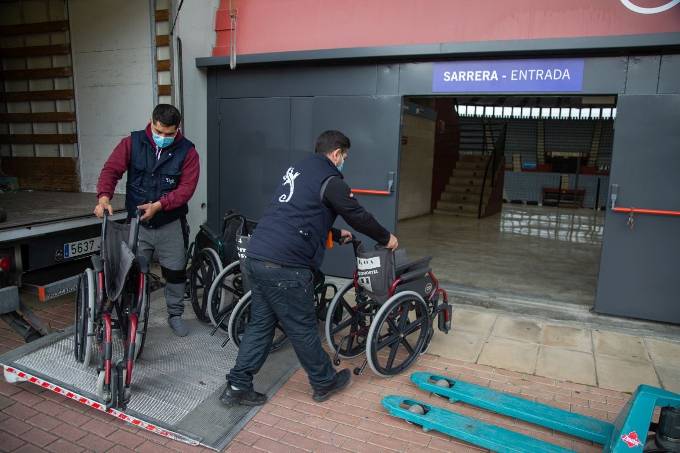 Fotos: Illunbe se prepara para la vacunación