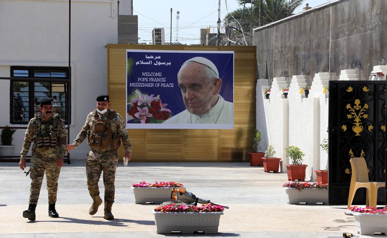 Irak se prepara para recibir al Papa este viernes en plena pandemia.