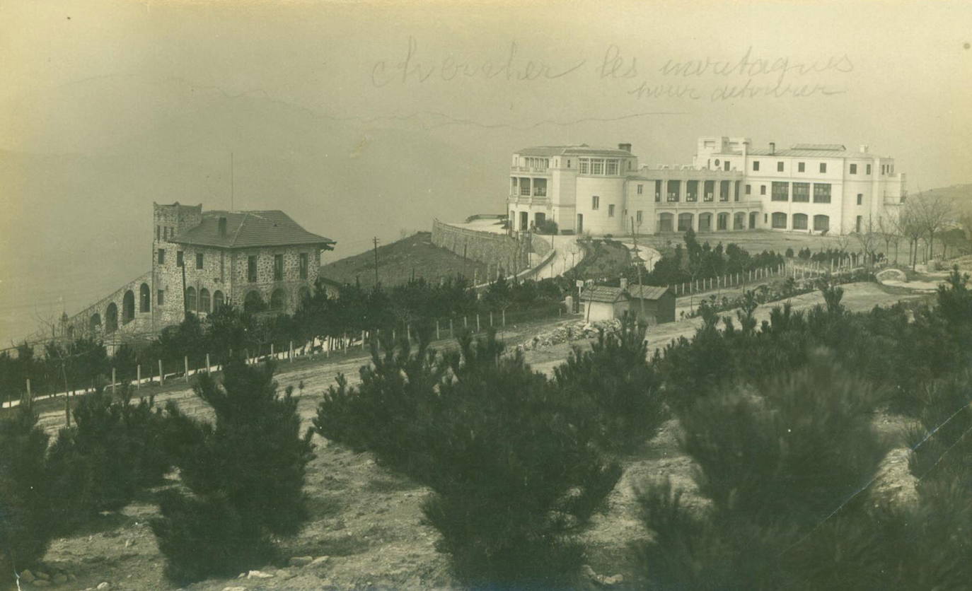 Imagen del casino de Artxanda en los años 30.