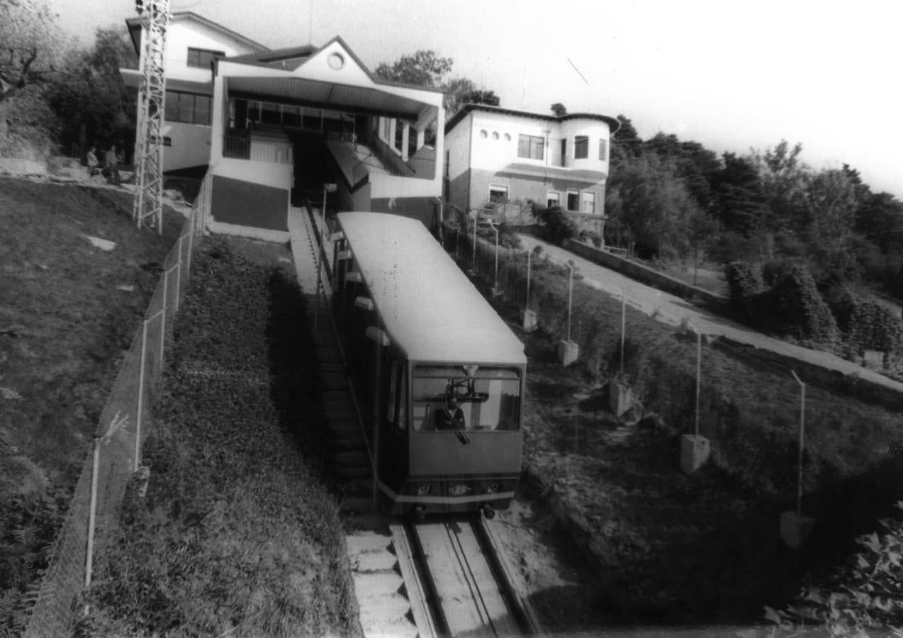 Imagen del nuevo funicular (1983)