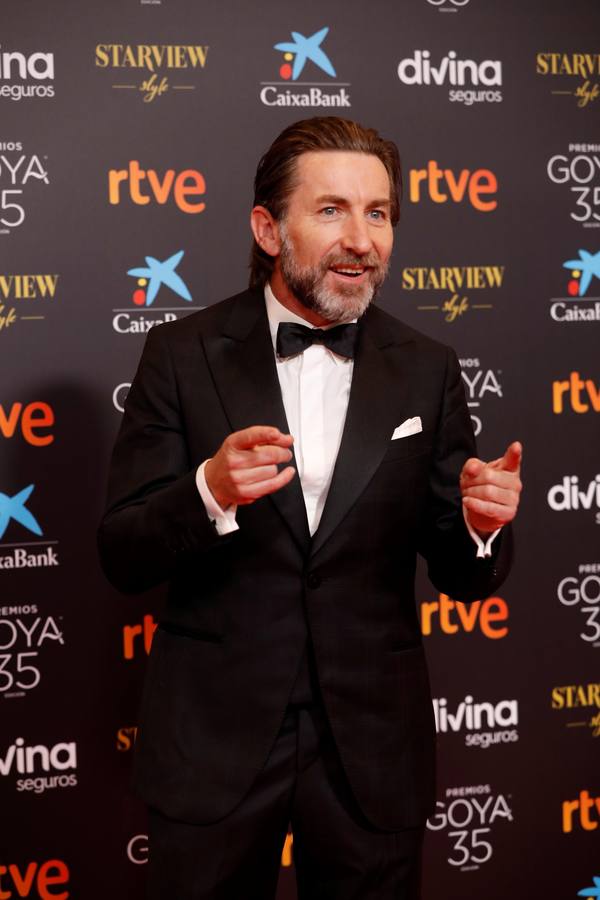 El actor Antonio de la Torre a su llegada hoy Sábado a la gala de la 35 edición de los Premios Goya 