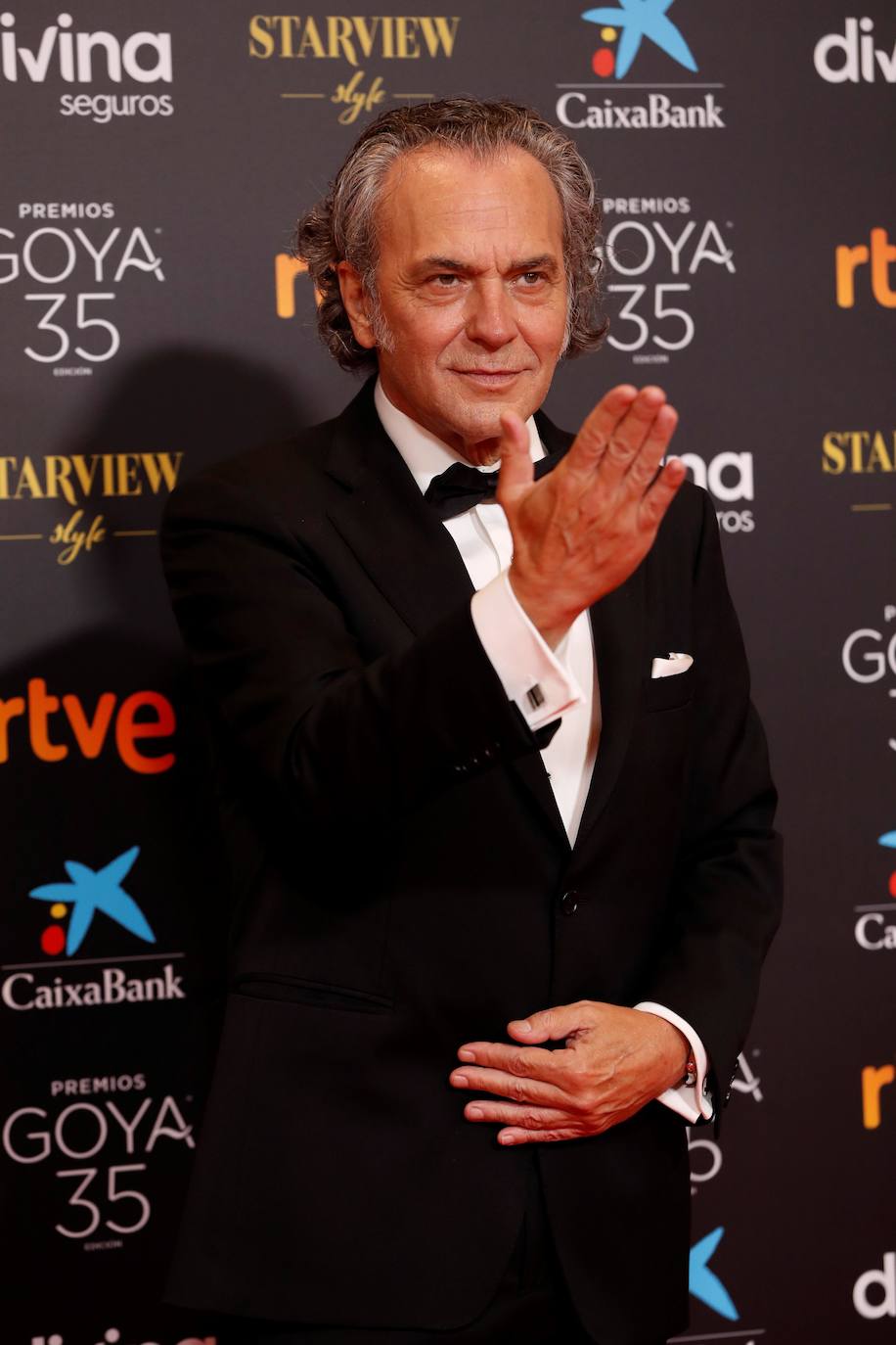 El actor José Coronado a su llegada hoy Sábado a la gala.