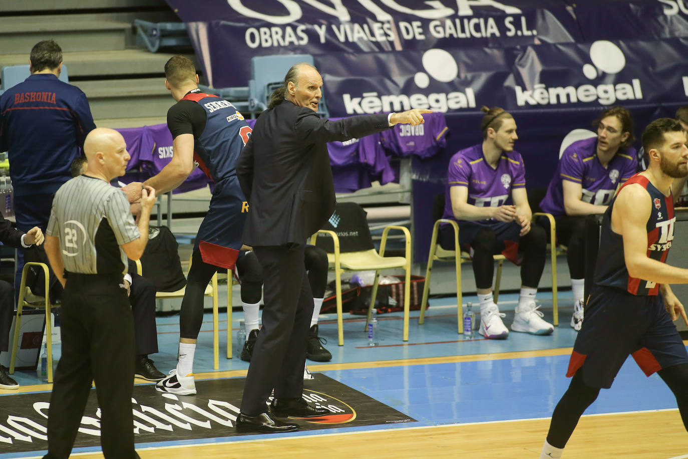 Fotos: Las mejores imágenes del Obradoiro - TD systems Baskonia de la ACB