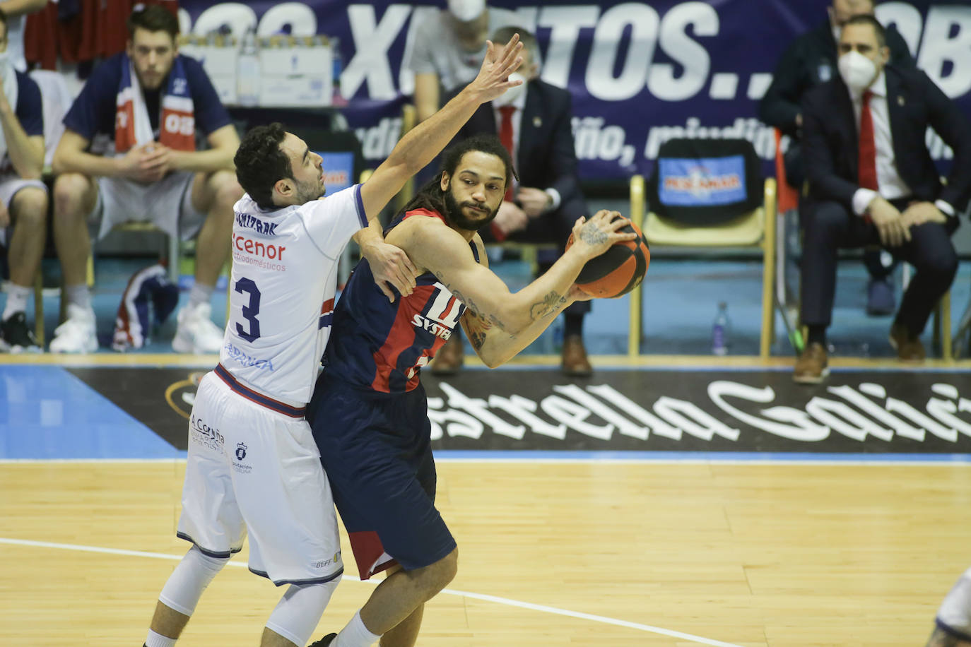 Fotos: Las mejores imágenes del Obradoiro - TD systems Baskonia de la ACB