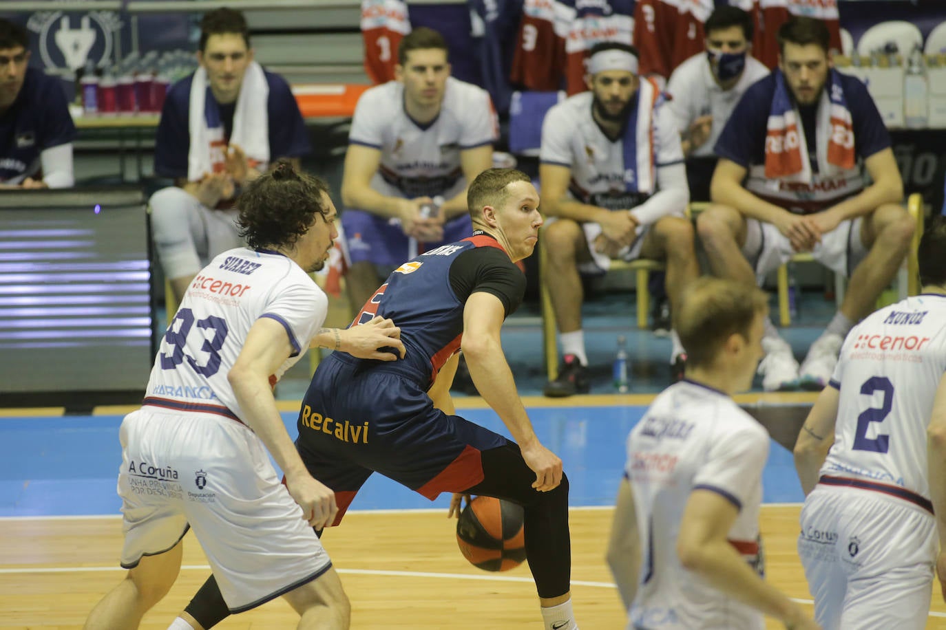 Fotos: Las mejores imágenes del Obradoiro - TD systems Baskonia de la ACB
