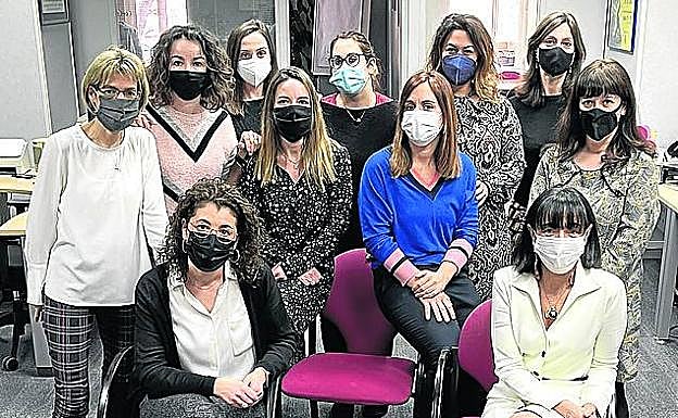 Parte del equipo de VK Comunicación.