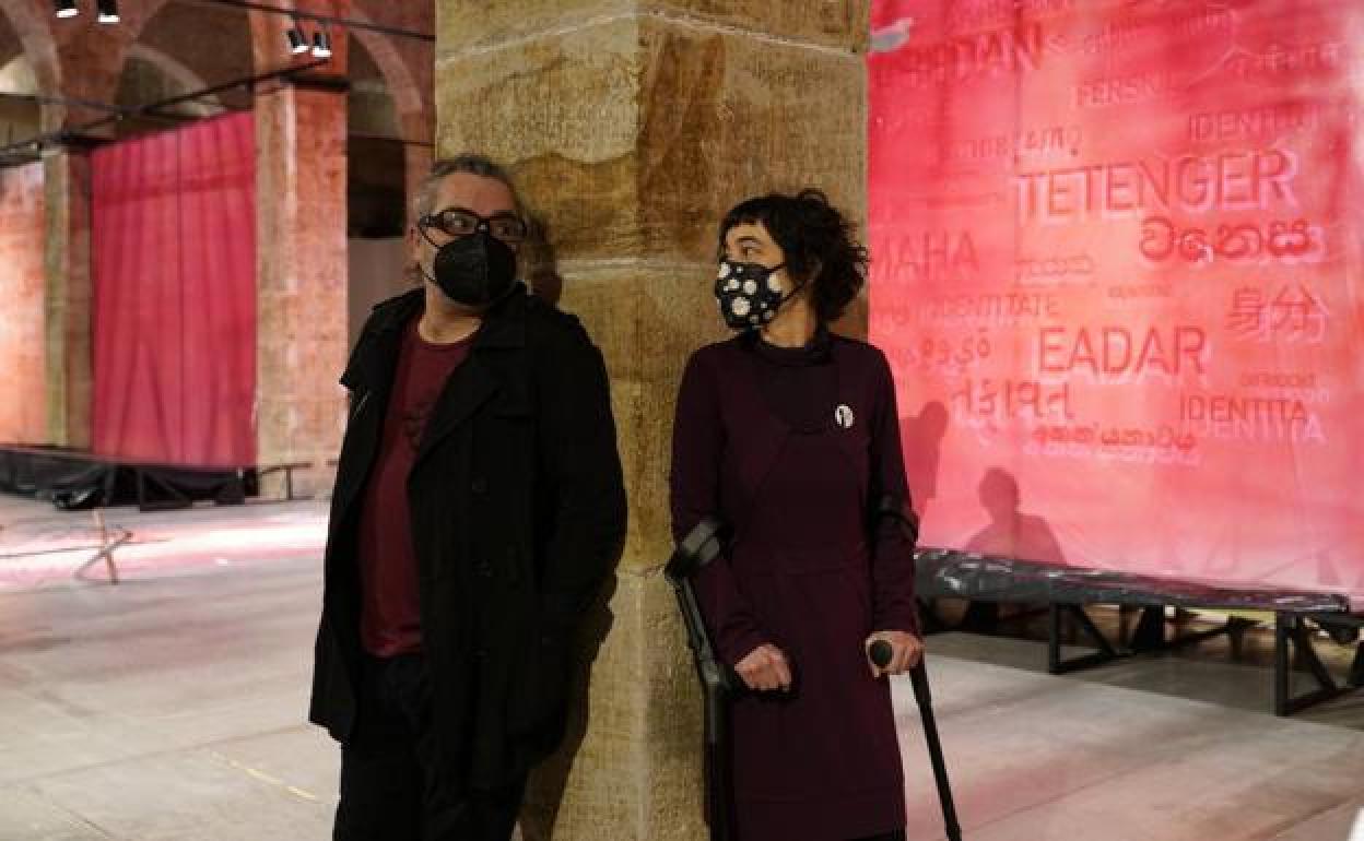 Alberto Lomas y Amaia Vicente colaboran desde hace dos años y medio. 