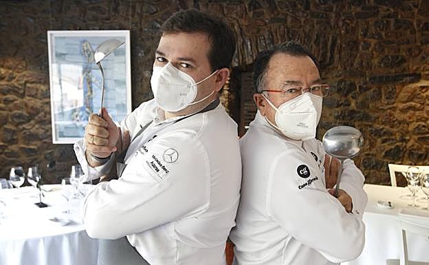 Marcos y Pedro Morán.