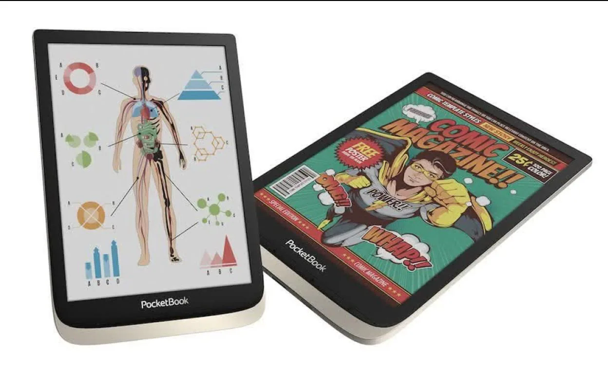 e-reader a color: la nueva tecnología del libro electrónico