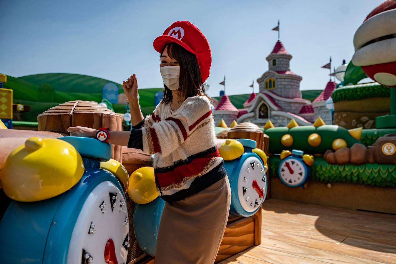 Fotos: Así es Super Nintendo World, el parque de atracciones basado en Super Mario