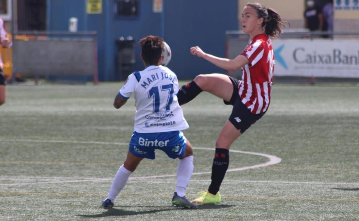 Al Athletic le sobró voluntad pero le faltó acierto antes el Tenerife.