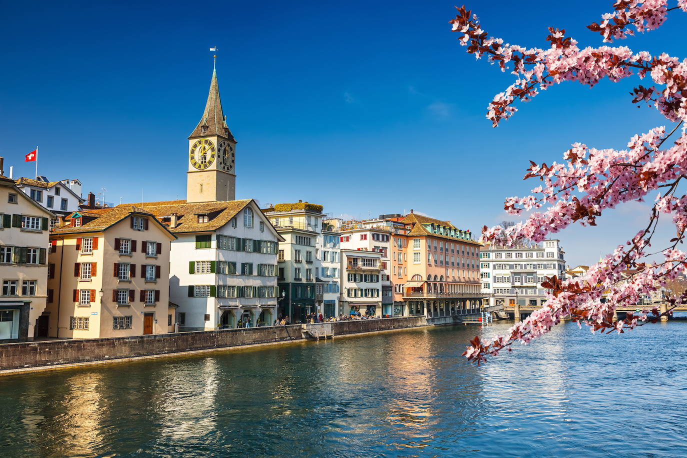 4.- SUIZA | En la imagen, Zurich