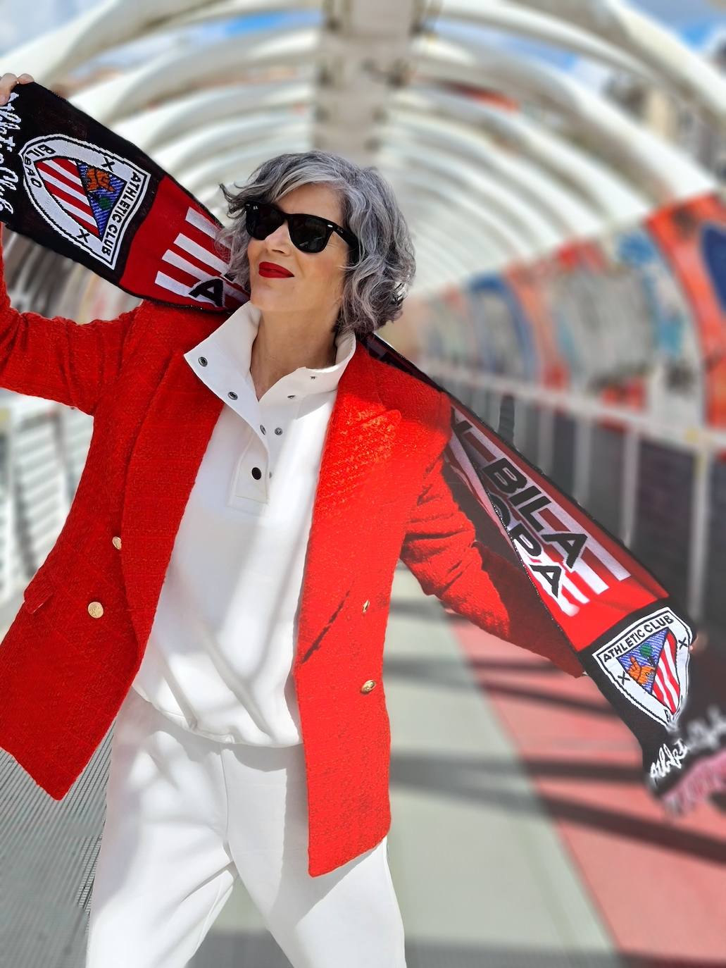 La 'influencer' vizcaína Carmen Gimeno.