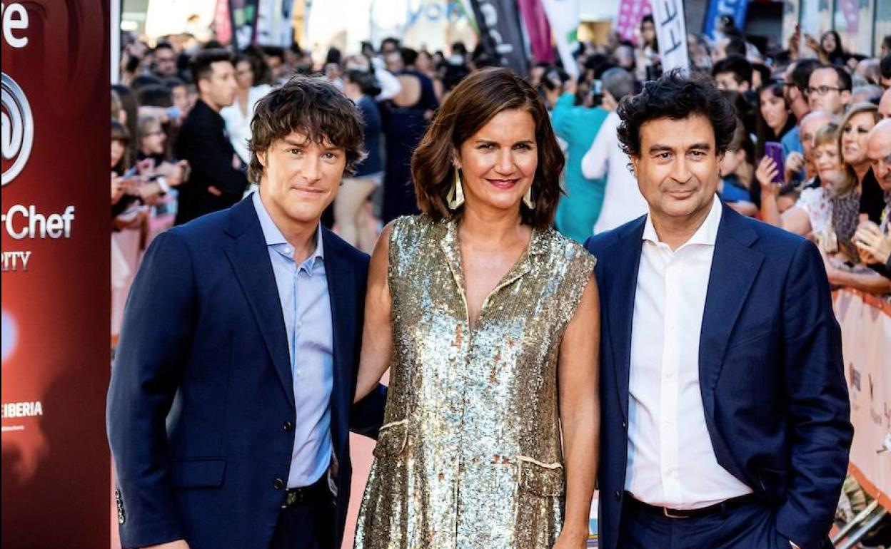 El jurado de 'Masterchef' ha pisado varias veces la alfombra naranja.