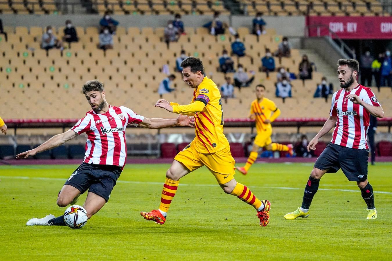 Fotos: Las mejores imágenes de la final de copa entre el Athletic y el Barcelona