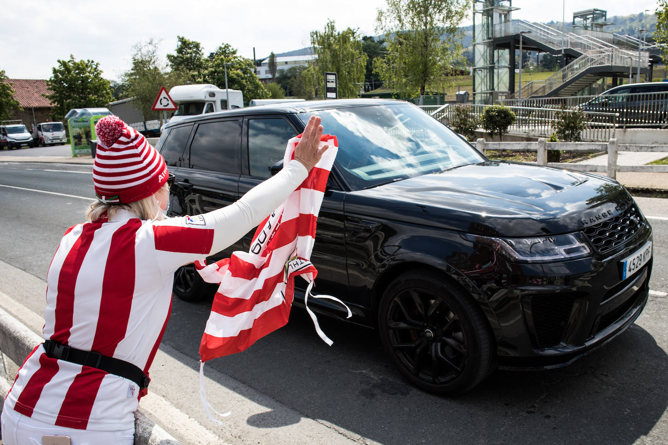 Fotos: Los jugadores rojiblancos ya regresan a Bilbao