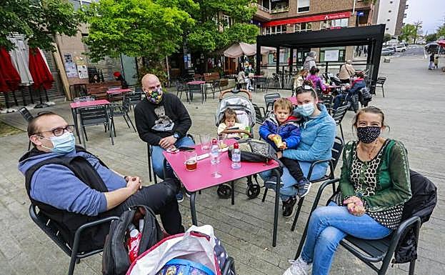 Las terrazas de Amurrio serán una buena alterantiva mientras no llueva ni haga frío. 