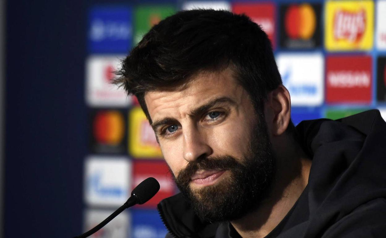 Piqué, el primero del Barça en pronunciarse sobre la Superliga