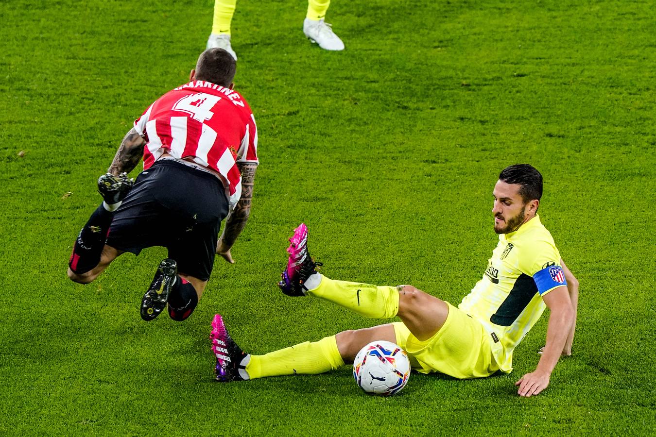 Fotos: Las mejores imágenes entre el Athletic y el Atlético de Madrid