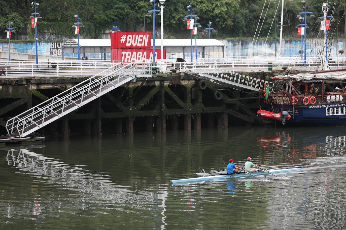 Fotos: Las mejores imágenes de la bajamar en la ría