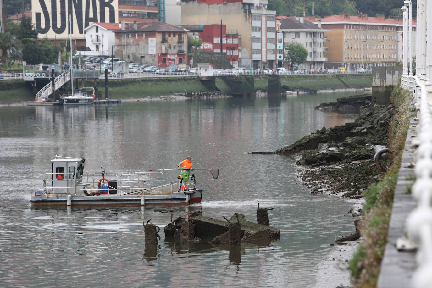 Fotos: Las mejores imágenes de la bajamar en la ría