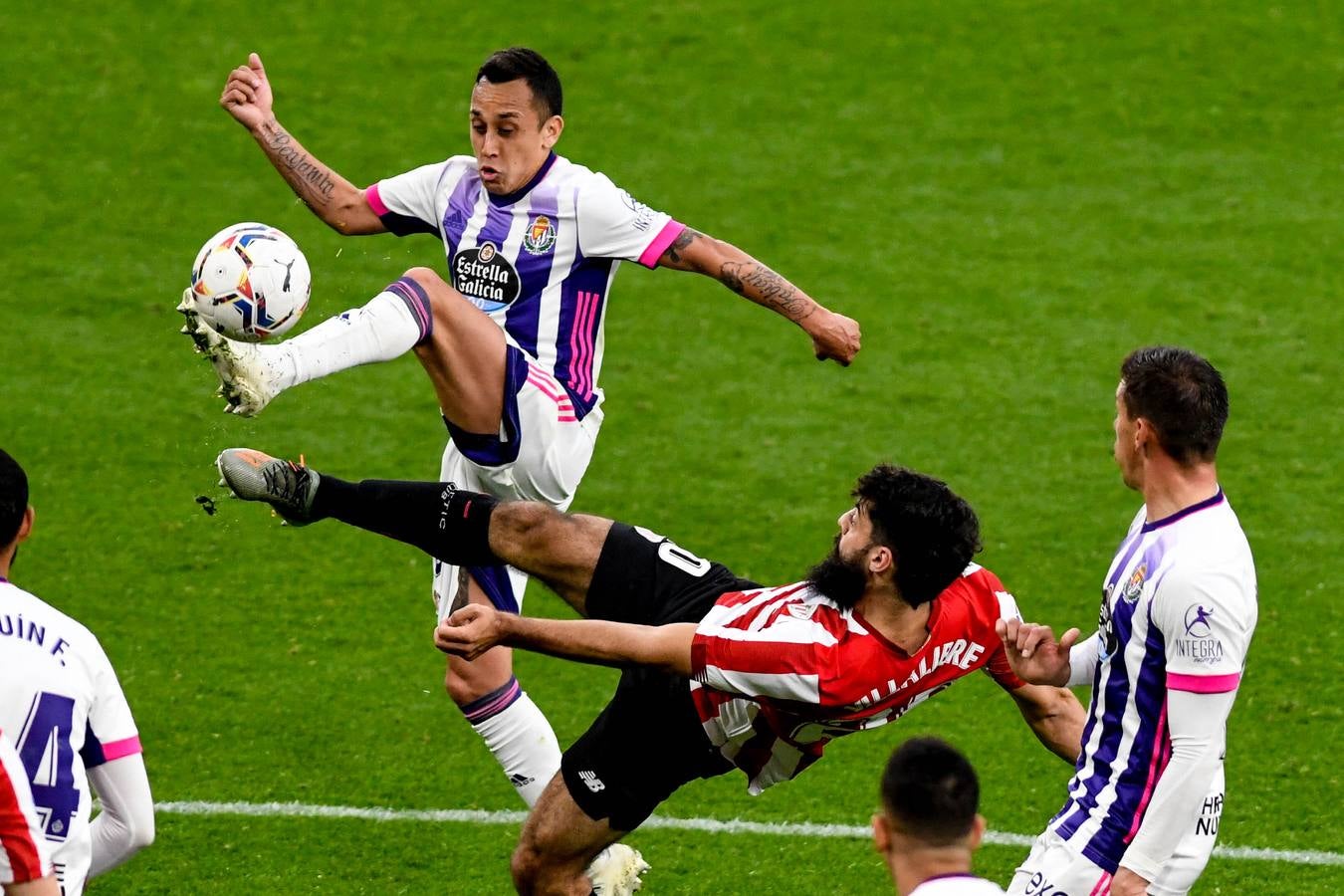 Fotos: Las mejores imágenes entre el Athletic y el Valladolid