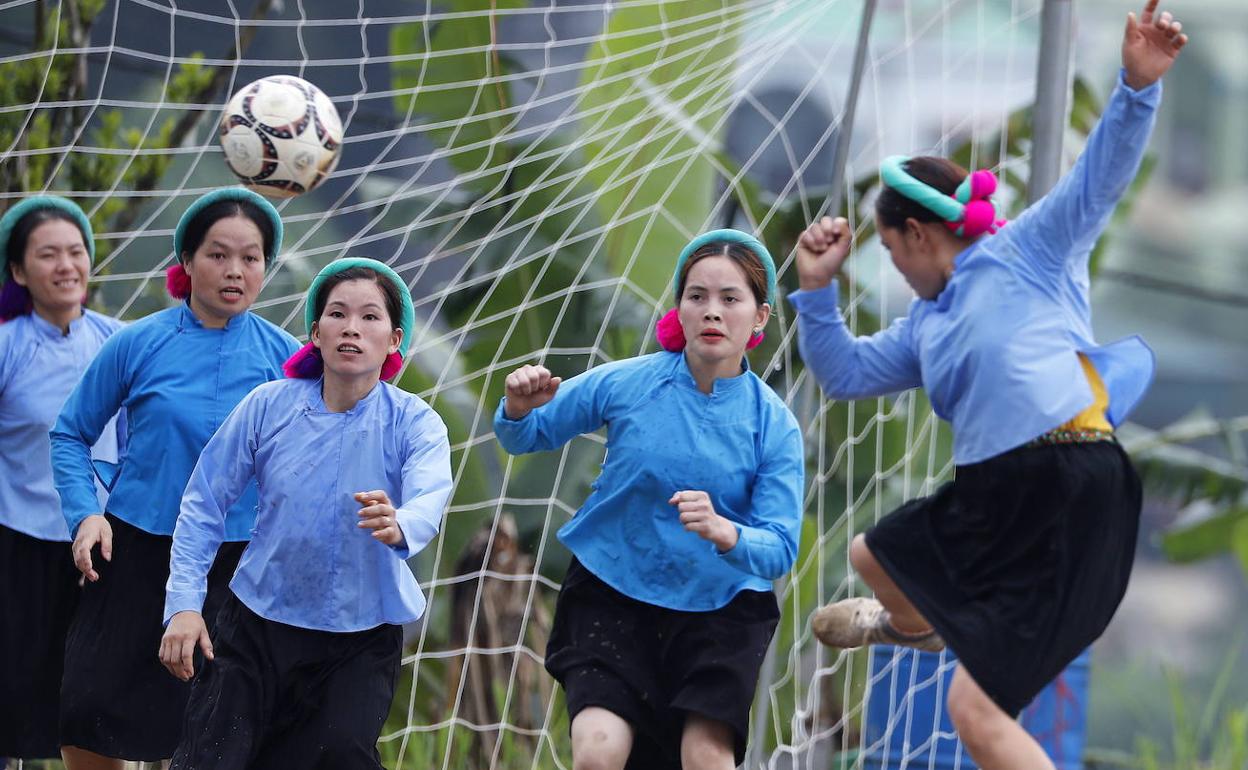 La jugadora La Thi Thao cree que jugar así ayuda a que su cultura se entienda mejor. 