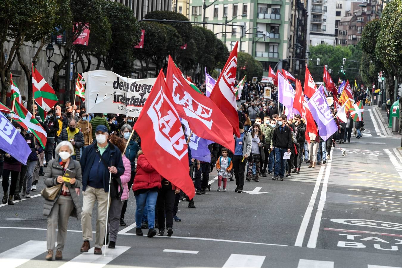 Fotos: Manifestaciones del Primero de Mayo